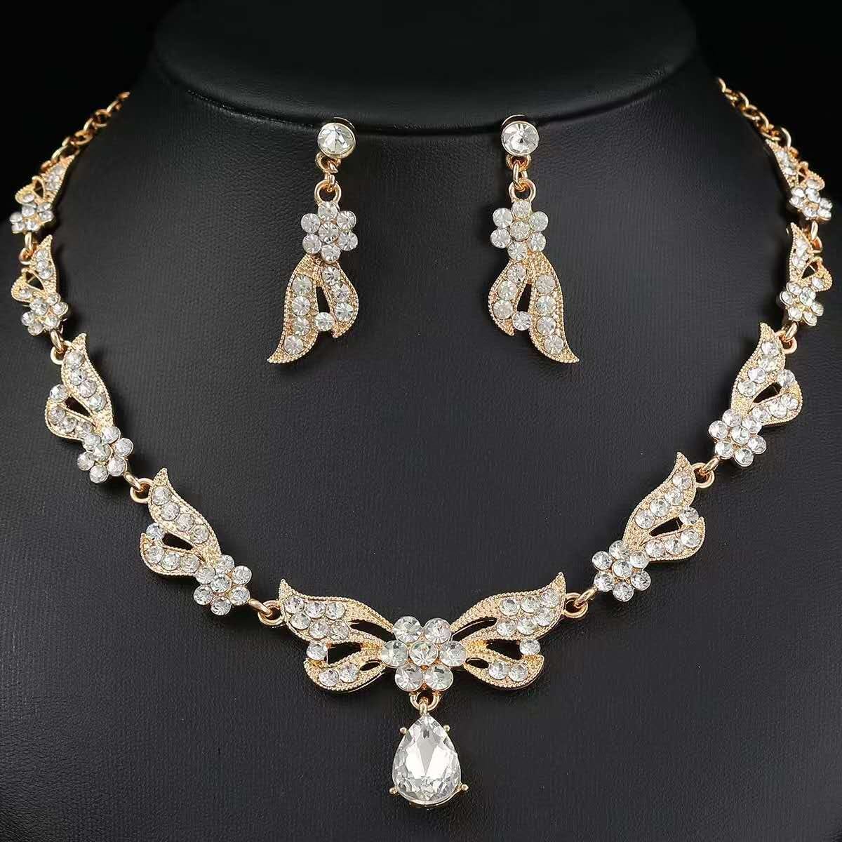 Butterfly Bridal Necklace