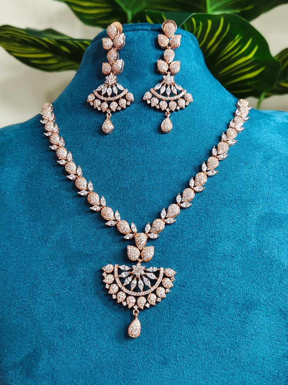 Indian Long Necklace ( Pink)